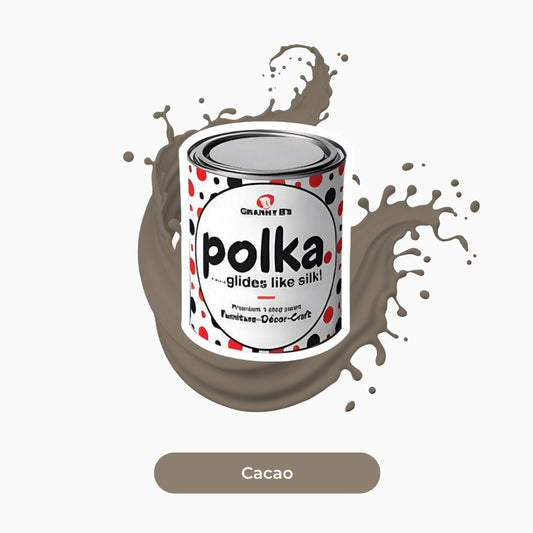 Polka.Paint - Cacao (latte)