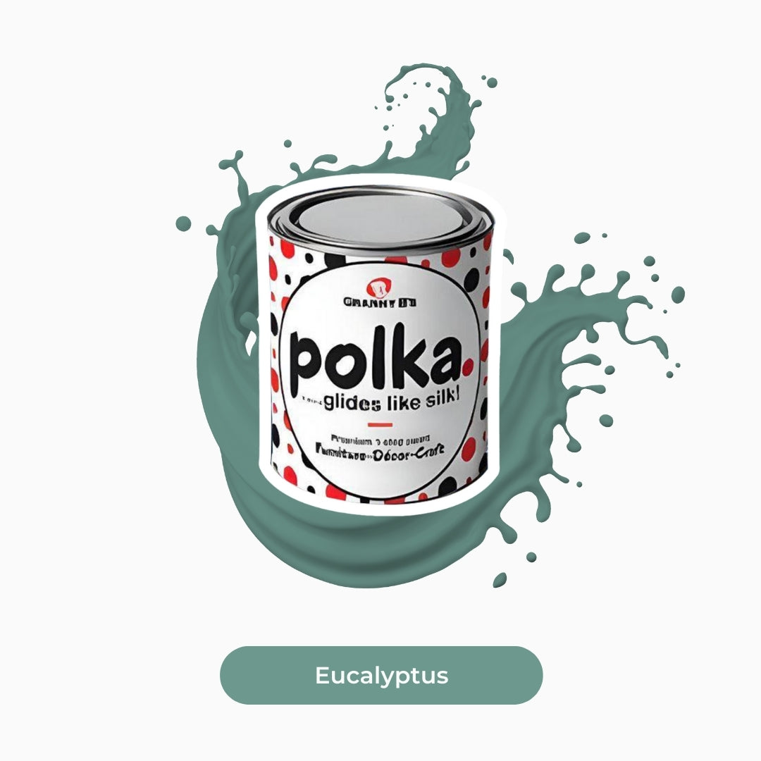 Polka.Paint - Eucalyptus (aloe green)