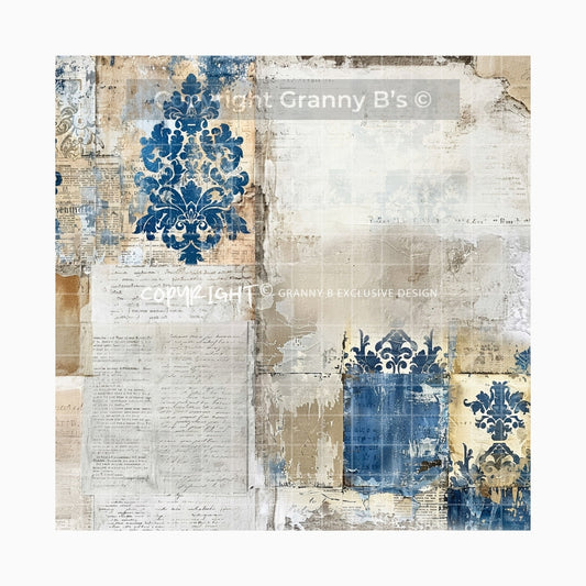 ‘Rustic Ephemera' Decoupage Tissue